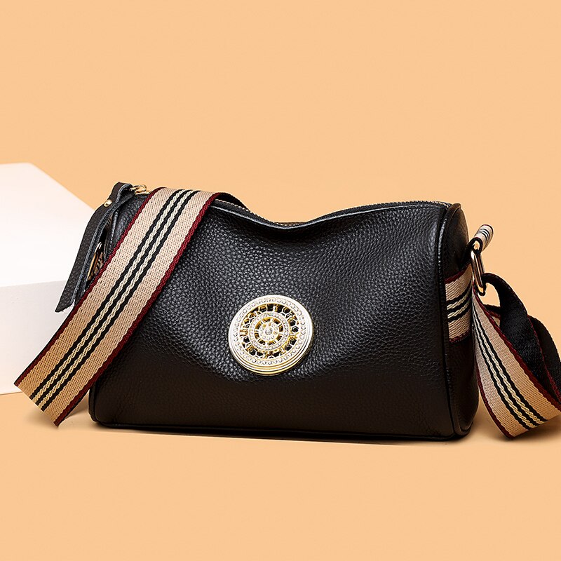 Bolsa de Couro Feminina Bella Fashion